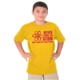 thumbnail image 5 of Never Trust an Atom Science Nerd Geek Crewneck T Shirts Boy Girl Teen Brisco Brands XS, 5 of 6