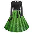 thumbnail image 1 of Long Sleeve Dress,Long Dress for Women Summer,Womens Fashion Casual Printing Long Sleeve Round-Neck Dress,Casual Summer Dress for Women,Dress for Women Casual Summer, 1 of 3