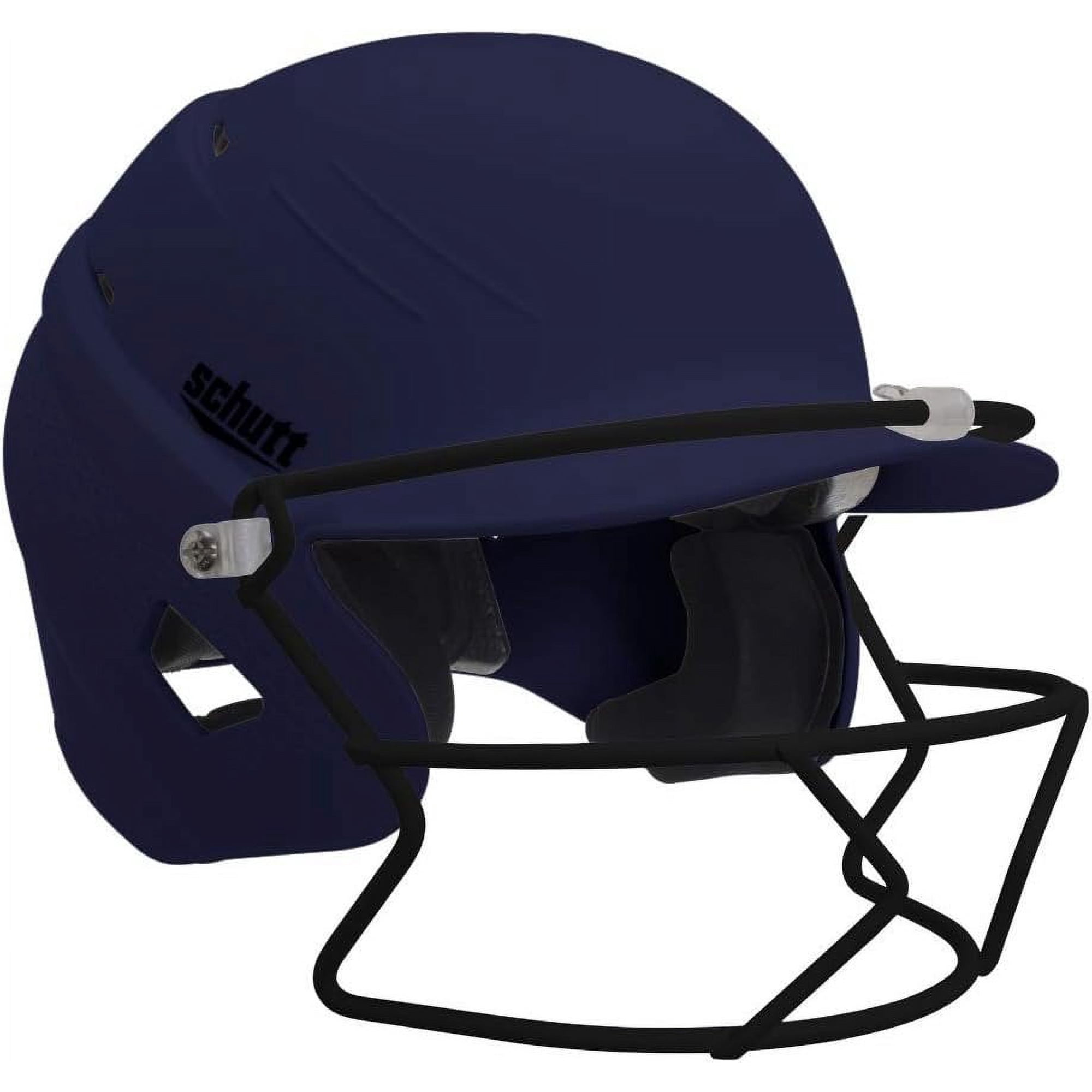 Schutt XR1 Softball Batter's Helmet with Batter's Guard Facemask - One Size Fits Most