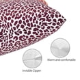 thumbnail image 3 of KLL Leopard Skins And Heads Pillow Covers Envelope Closure,Super Soft and Cozy Fuzzy Fleece Pillow Case Cover 16"x24", 3 of 5
