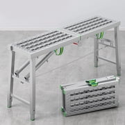 AIHOME Foldable Scaffolding Lift Foldable Scaffolding Lift Shelf With Carton Adjustable Height Ladder For Drywall Painting masterly