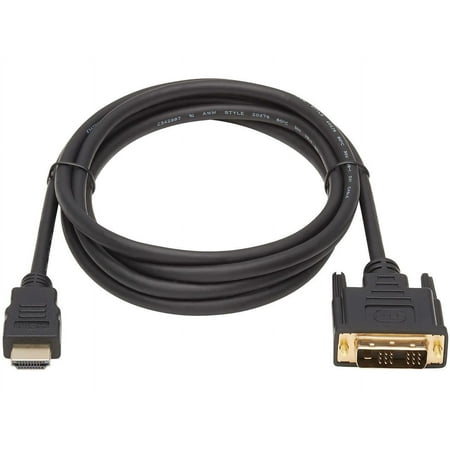 UPC: 0037332261120 | Tripp Lite P566AB-006 6 ft. Safe-IT HDMI-to-DVI Antibacterial Cable (M/M) DVI-D Single Link 1920 x 1200 @ 60 Hz Black 6 ft. Male to Male
