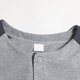 thumbnail image 5 of Blusas y camisas de manga larga con cuello redondo para hombre, blusa informal de patchwork con botones y cuello redondo, sudadera con capucha para hombre, 5 of 5