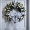 thumbnail image 5 of COM1950s Christmas Ribbon for Gift Wrapping, Decorative Holiday Ribbon for Wreaths, Tree Ornaments & DIY Crafts, 5 of 6