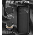 thumbnail image 4 of FANGQIULI Magnetic for iPhone 17 Pro Case,Classic Liquid Silicone Mobile Phone Case,Integrated Camera Control Button,Anti-Scratch Microfiber Lining, 4 of 5