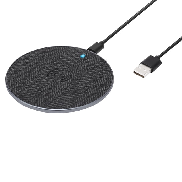 onn. 15W Wireless Fast Charging Pad for Smartphones and Other Qi-Enabled Devices