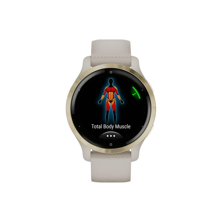 Venu® 2S - Light Gold Bezel with Light Sand Case and Silicone Band Venu® 2S - Light Gold Bezel with Light Sand Case and Silicone Band