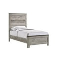thumbnail image 2 of Picket House Furnishings Adam Twin Panel Bed in Gray, 2 of 9