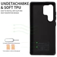 thumbnail image 3 of Allytechgroup Case for Samsung Galaxy S25+ with Stand, RFID Blocking PU Leather Shockproof Cover with Kickstand & Credit Card Slot Drop Protection for Samsung Galaxy S25+, Black, 3 of 9