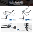 thumbnail image 3 of Soporte para micrófono Neewer Suspension Boom Scissor, 1,5 kg, 3 of 6