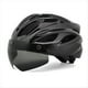 thumbnail image 1 of Casco de Bicicleta, Casco de Bicicleta con Gafas de Luz Trasera Casco de Bicicleta de MontañA Ajustable para Adultos Hombres Mujeres Negro, 1 of 5