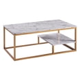 thumbnail image 1 of Teamson Home Table Basse Effet Marbre en Bois Salon Moderne Marmo, 1 of 10