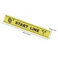 thumbnail image 2 of WEAVILUX Throwing Game Dart Game Marker Yellow PVC Floor Marking 1 Set, 2 of 6