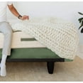 thumbnail image 3 of DNG Creations 1 Piece Box Spring Cover 100% Egyptian Cotton Wrap Around 4 Sides for Hotel & Home, Fits Box Springs up to 12 Inch Deep Pocket ( Solid Moss - California King ), 3 of 7