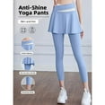 thumbnail image 6 of Top-kevin Women's Athletic Skort with Built-In Leggings - Color Block, Stretchy & Breathable for Running, Golf, Gym - Casual Style - For Women - Suitable for Sports & Fitness, 6 of 10