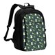 thumbnail image 1 of Fotbe Green Frogs Mochila con Estampado y Puerto USB para Hombre y Mujer, Mochila Antirrobo, Mochila de Viaje, Mochila Escolar, Mochila Universitaria, 1 of 7