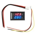 thumbnail image 2 of 1PCS Red and Blue DC 0-100V 10A / 50A / 100A Digital LED Voltmeter Ammeter, 2 of 10