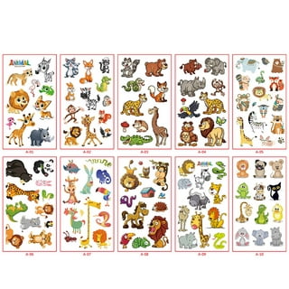 HLGDYJ 3D Stickers for Kids & Toddlers 500+ Puffy Stickers Variety