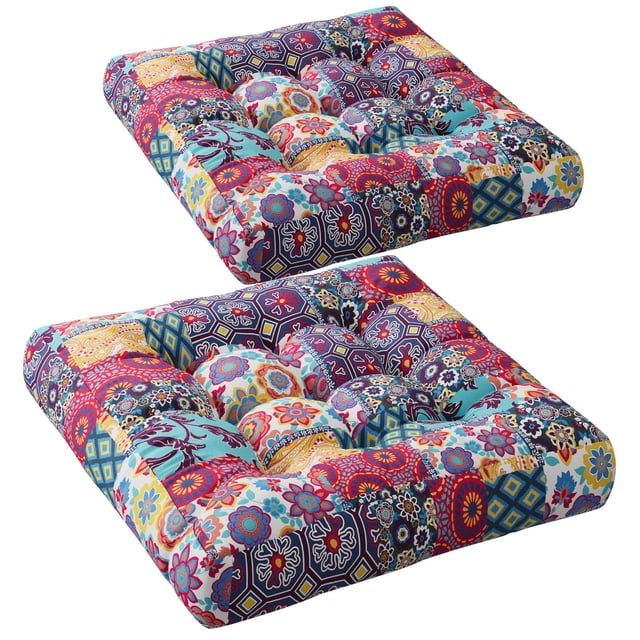 Set de 2 cojines de suelo Codi para adultos y niños, estilo bohemio