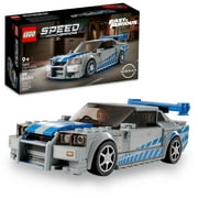 LEGO Speed Champions 2 Fast 2 Furious Nissan Skyline GT-R (R34) 76917 Building Toy Set (319 Pieces)