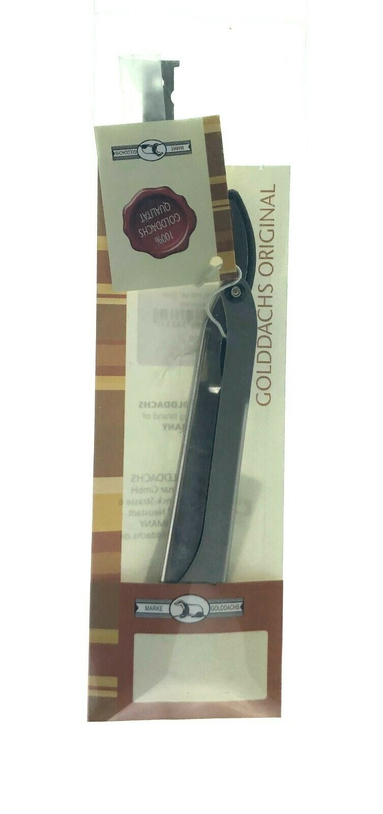 Gold Dachs 893022 Aluminum Razor with Replaceable Blade, 65mm