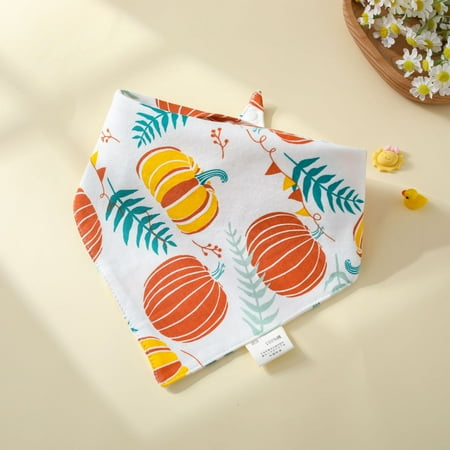 

3 Pack Cotton Bibs for Baby Star Flower Machine Washable Adjustable Burp Cloths with Absorbent Soft Layers for Infant Newborn Toddler Drooling Feeding and Teething