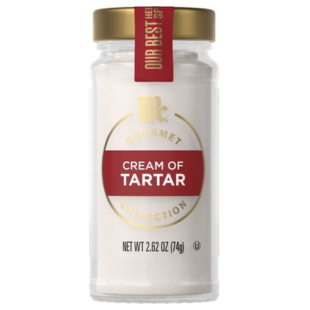 Pack Of 2 McCormick Gourmet Cream of Tartar, 2.62 oz (Package May Vary)