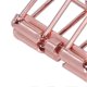 thumbnail image 2 of 19mm 80pcs Binder Clips Strong Clamping Force Metal Hollow Tail Clips Small Binder Clips Paper Clamps Office Supplies Rose Gold, 2 of 3
