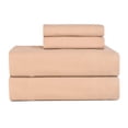 thumbnail image 1 of Celeste Home Ultra Soft Flannel Sheet Set with Pillowcase, California King, Sand, 1 of 3
