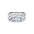 thumbnail image 2 of Rachel Koen Diamond Band Ring 14K White Gold 0.35cts Size 7, 2 of 6