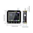 thumbnail image 1 of VONKY Car Repair LCD Screen Handheld Digital Oscilloscope Type-c 200Khz Analog Bandwidth Square Waves Output Voltmeter Oscilloscopes Basic, 1 of 9