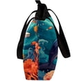 thumbnail image 4 of Dolphin Canvas Leather Mix Hand-held Bag - Twill Sponge Jeanette - 30x10.5x39cm 11.8x4.1x15.4in, 4 of 5