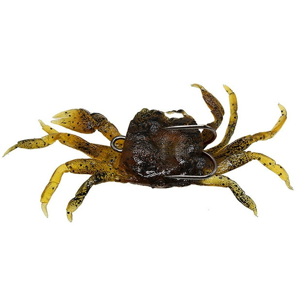 10cm 30g Soft Fishing Lures Crab Artificial Bait Soft Fish Bait with