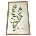 thumbnail image 4 of Wooden Rectangle Thyme Decorative Wall Sign, 4 of 5