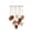 A, variant on ShaoXinWan Boho Cotton Rope Macrame Wall Hanging, Vintage Handmade Leaf Pattern Woven Tapestry, Rustic Home Wall Art Decor for Living Room Bedroom Apartment