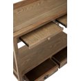 thumbnail image 4 of SAFAVIEH Peter Rustic Console with Storage Drawers, Oak, 4 of 5