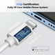 thumbnail image 3 of Cable auxiliar para iPhone Adaptador de cable de audio estéreo auxiliar compatible con iPhone Car Home Stereo, altavoz, auriculares-(Blanco), 3 of 5