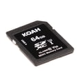 thumbnail image 2 of SDHC Memory Card Koah Ultimate 64GB Class 10 U3 V30 UHS-I, 2 of 5