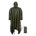 thumbnail image 1 of Manteau de Pluie Imperméable à Capuche Léger Poncho de Pluie Réutilisable pour Randonnée, 1 of 8