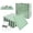 Green, variant on Blocking Mats for Knitting, 2 in 1 Double Side-9 Packs,100 T-Pins, Extra Thick Knitting Blocking Mats with Grid Radial Lines, Crochet Blocking Board for Needlepoint or Crochet with Storage Bag