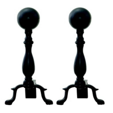 

Uniflame Black Ball Andiron - 18in. High