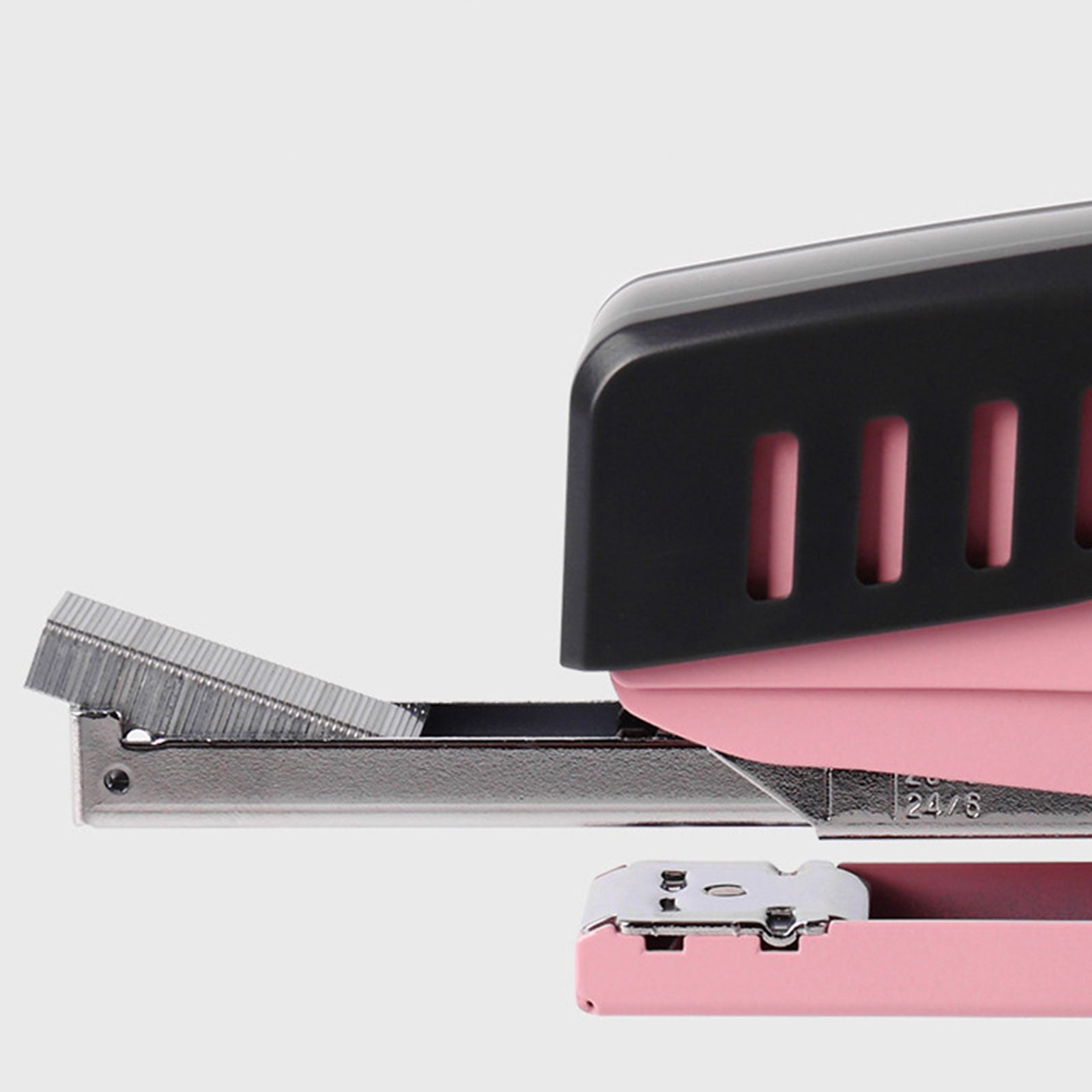 Heavy Duty Handheld Stapler Office Stapler Desktop Stapler 25 Sheets Capacity Fit on 26/6 24/6 Staple (Not Included)