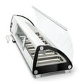 thumbnail image 6 of 60 in. Glass Sushi Countertop Display Refrigerator with 6 Stainless Steel Trays in White (KM-SR60-WH), 6 of 10