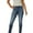 Lagoon Blue, variant on Lee Women's Slim Fit Skinny Leg Midrise Jean Denim Comfort Pants Lagoon Blue New