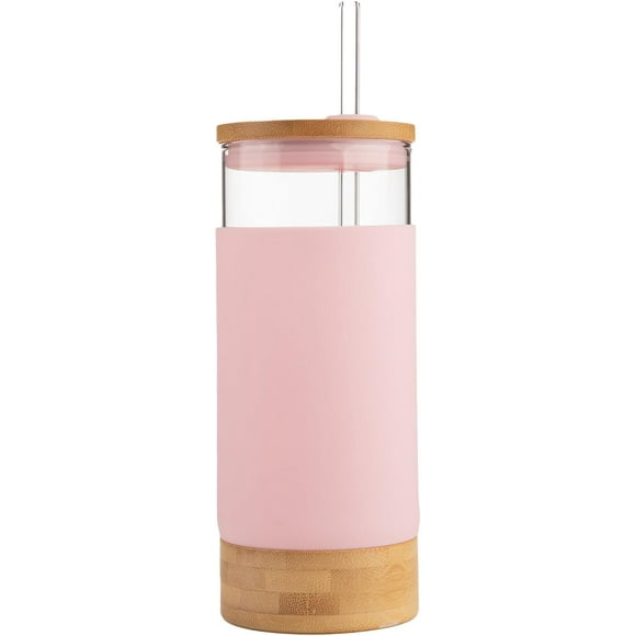 Cup, Glass Cups with Lids and Straws, Iced Coffee Cup, Glass Coffee Cups, Glass Tumbler, Smoothie Cup, Cute Cups, Glass Iced Coffee Cups with Lids
