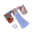 thumbnail image 2 of Ropa de muñeca con kimono tradicional japonés, figura de acción femenina a escala 1/6 Estilo G, 2 of 9