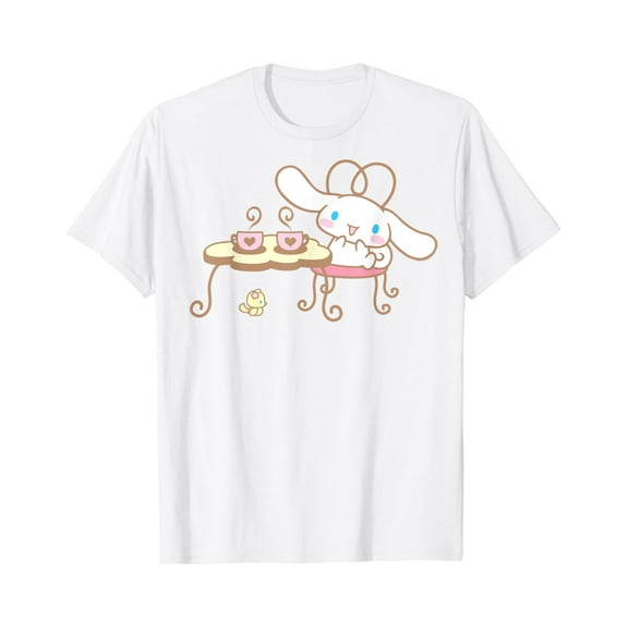 Cinnamoroll Cafe T-Shirt Unisex S-5Xl Hot Trending Shirt, Vintage Birthday Gift