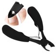 thumbnail image 1 of Cortadora de Uñas de los Pies Octpeak Alicates de Pedicura Acero Inoxidable Negro, 1 of 7