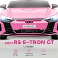 thumbnail image 4 of Aosom 12V 3.1 MPH Kids Ride on Car w/ Remote Control, Suspension, Pink, 4 of 10