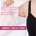thumbnail image 4 of Underarm Pads, 12 Armpit Sweat Pads, Underarm Pads, Anti-sweat Pads To Keep Underarms Dry Fff, 4 of 5